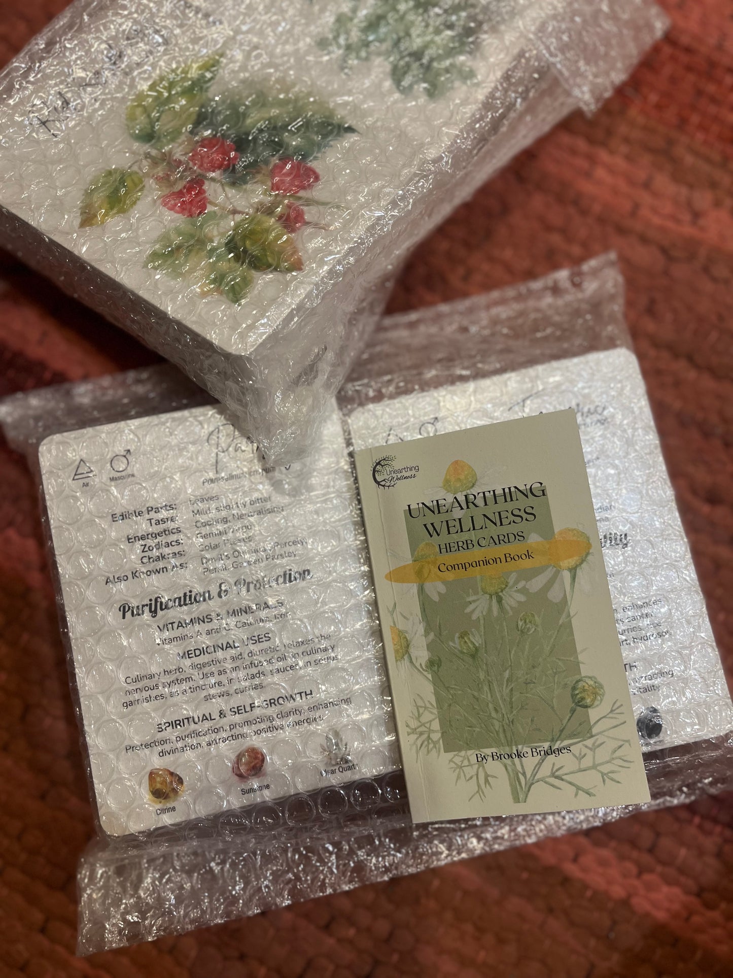 Unearthing Herb Cards with Companion Book