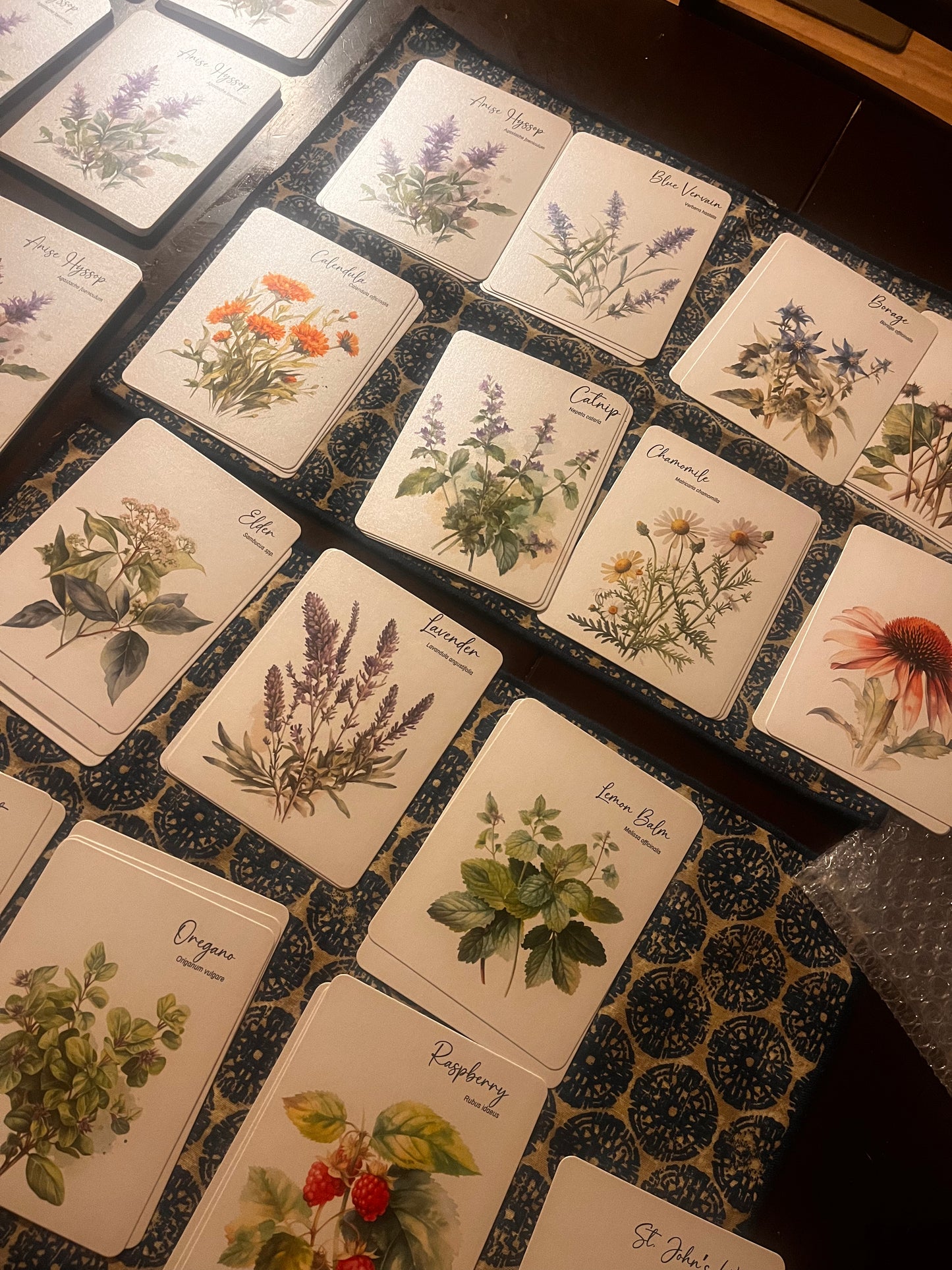 Unearthing Herb Cards with Companion Book
