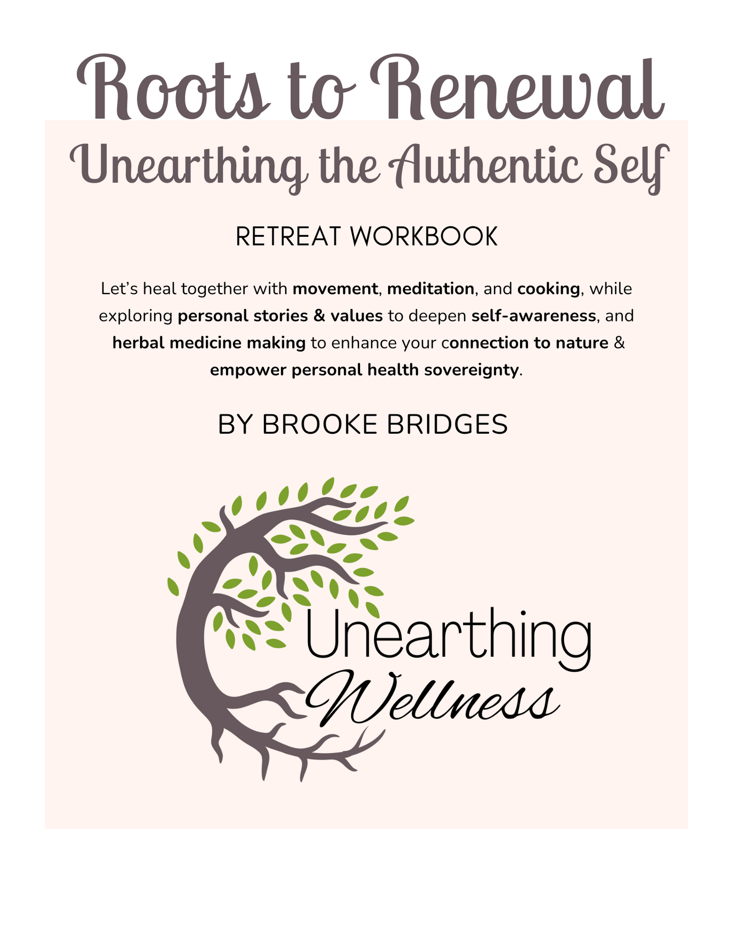 10/26/25 - Unearthing the Authentic Self Retreat