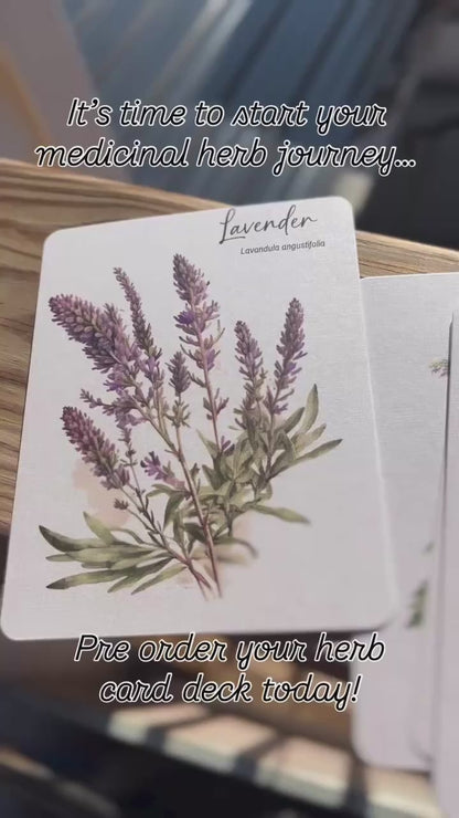 Unearthing Herb Cards with Companion Book
